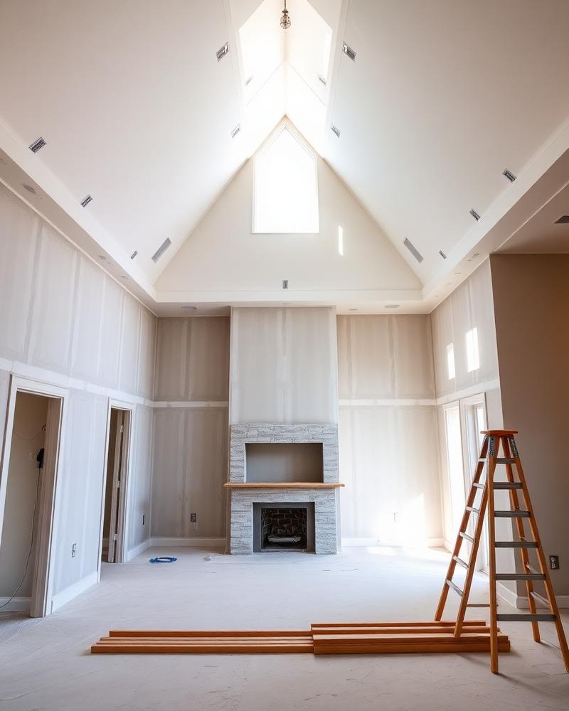 St. Claire Residence — Vaulted Ceiling Detail